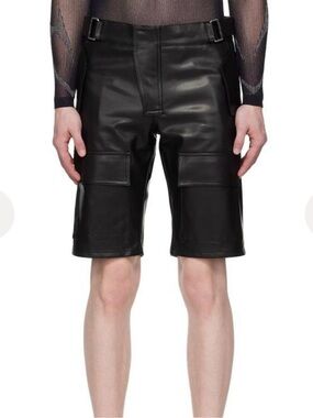 MISBHV BLACK MOTO FAUX-LEATHER Men’s Medium (Brand New)